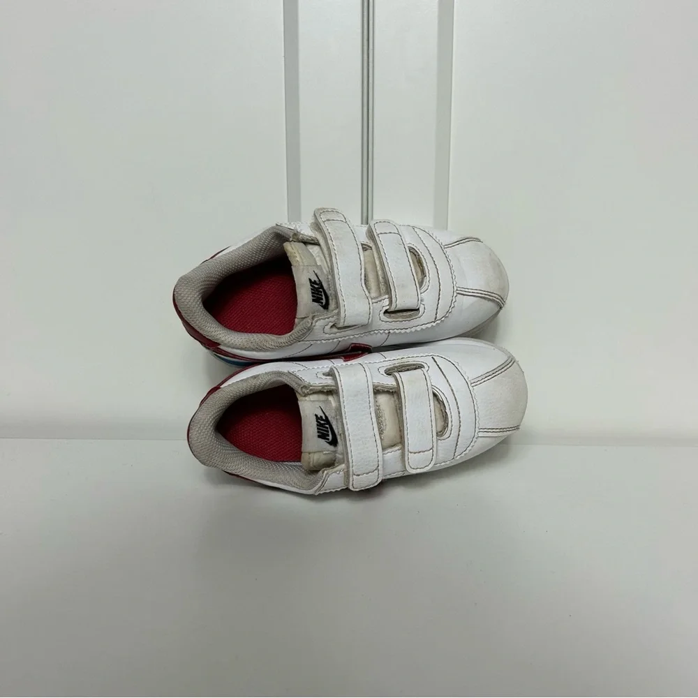 Nike Cortez white blue red strap Forrest Gump